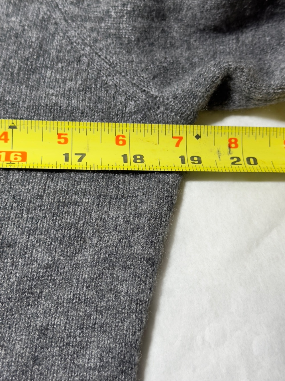 Charter Club Cashmere Cardigan Sweater Open Front M 2Ply Gray Luxury *Read* - Picture 5 of 10